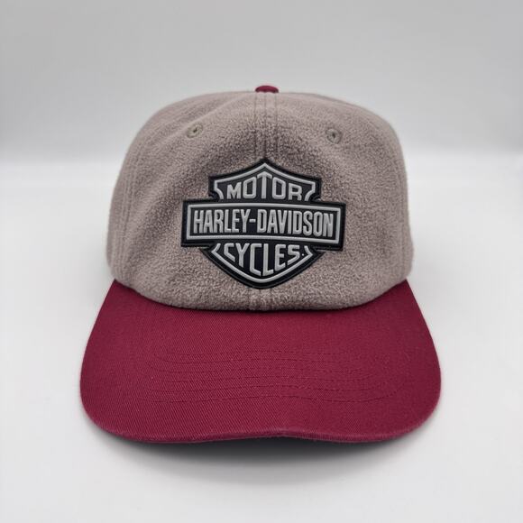 Harley-Davidson Other - Harley Davidson Hat Fleece Snapback Reflective Bar Shield Logo Biker Riding